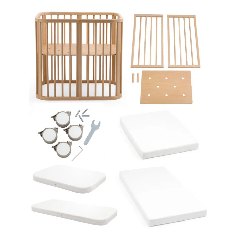 Stokke Nighti lettino evolutivo bundle natural 60x120