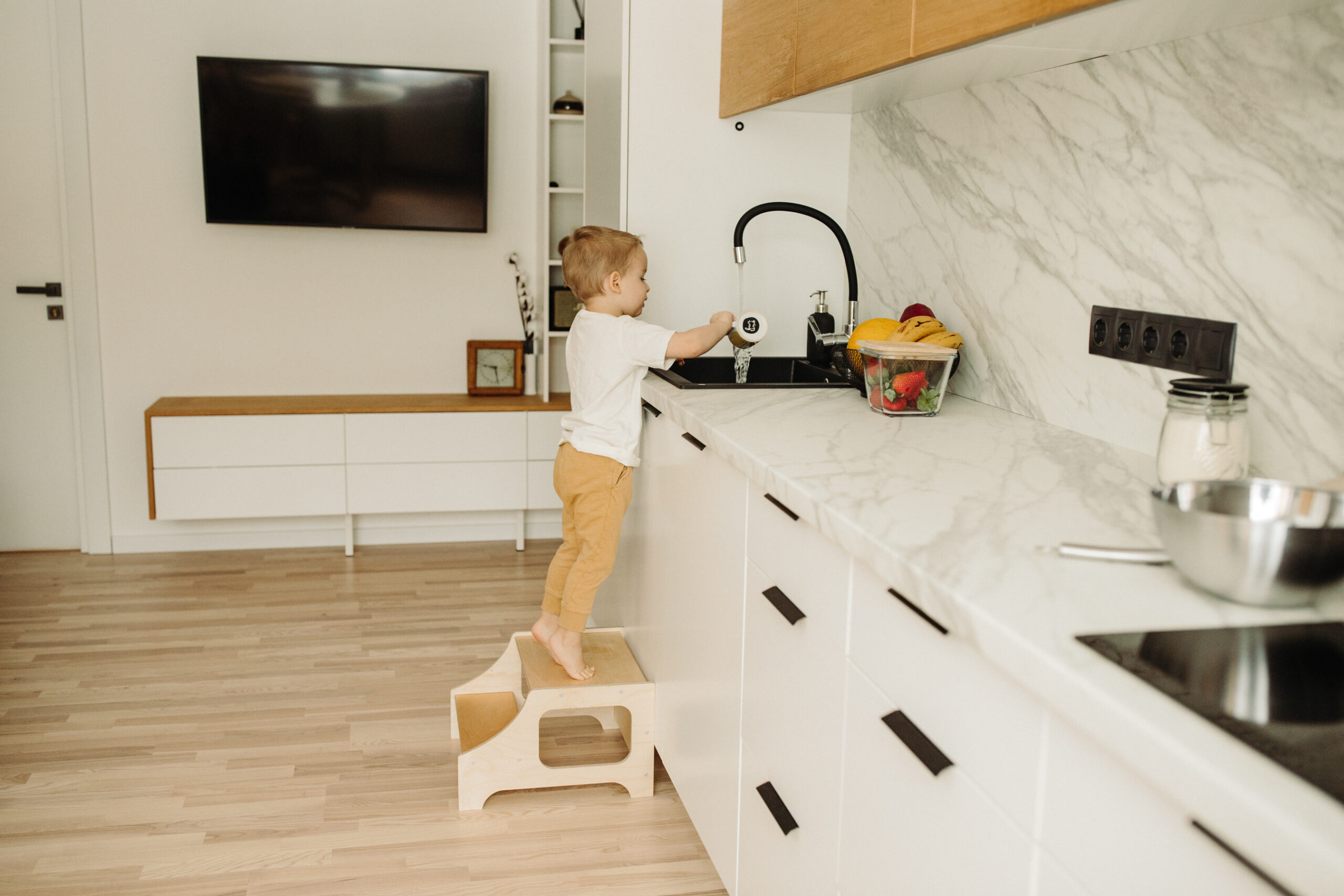 The Dida Gradino Montessori Legno Naturale Bambini