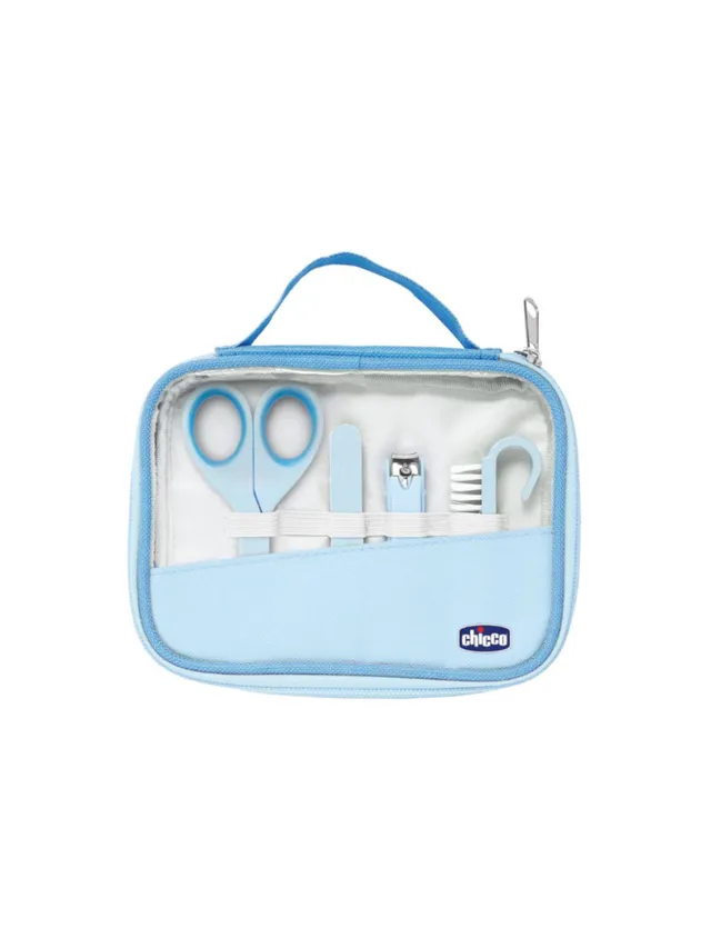 Happy Hands set unghie neonato azzurro forbici tagliaunghie