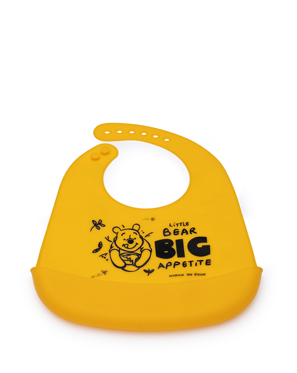Giordani Winnie the Pooh bavaglino silicone con tasca