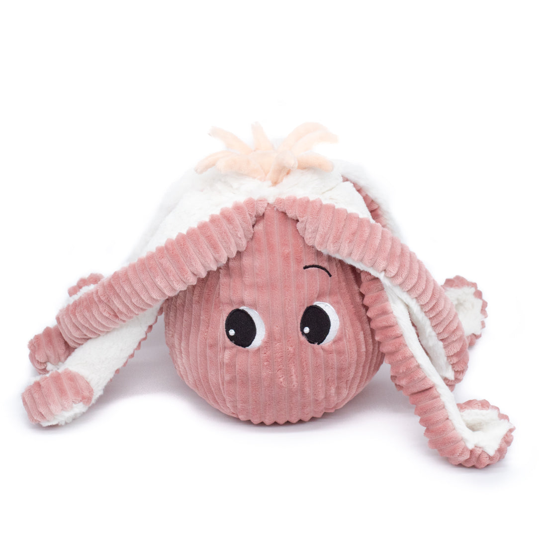 Les Déglingos Ptipotos Filou peluche polpo rosa mamma e bebè