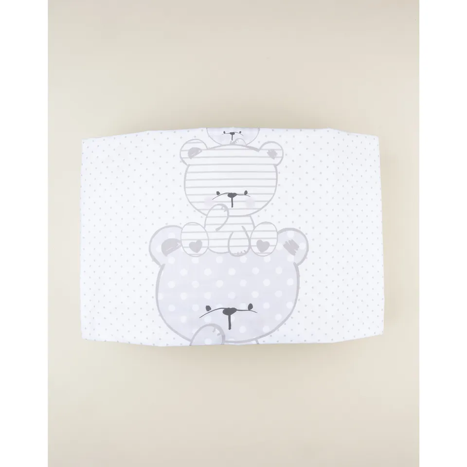Toys Center Baby Orsetto Beige Set 4 Pezzi Coordinato Cotone