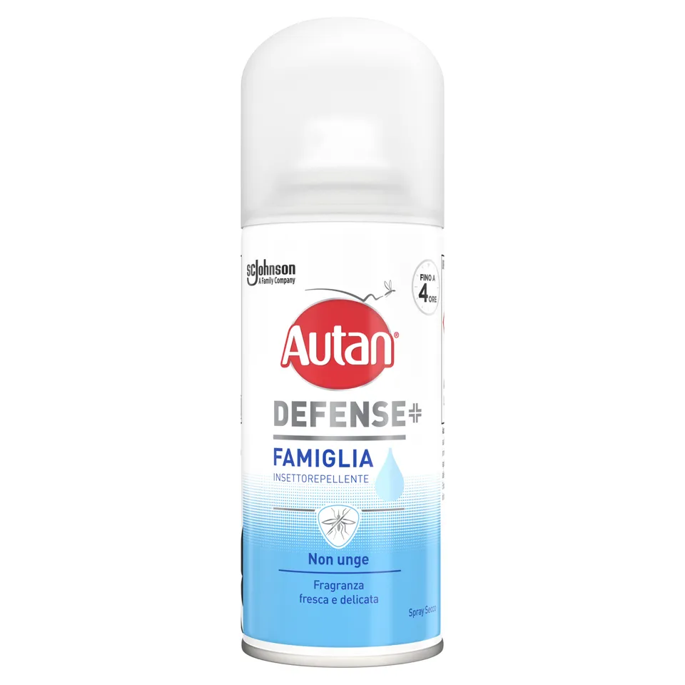 Autan Defense spray repellente famiglia 4 ore