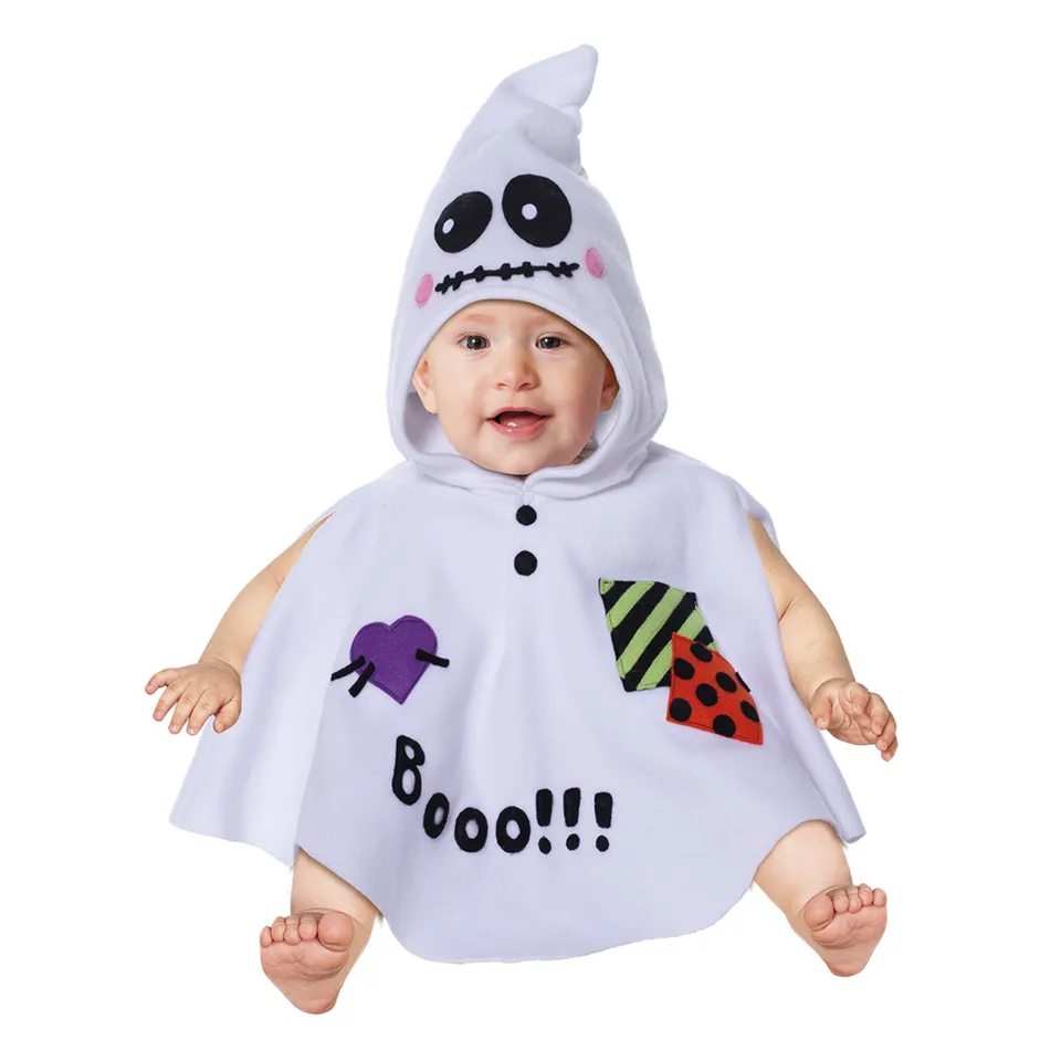 Toys Center Baby mantellina fantasmino baby velluto poncho
