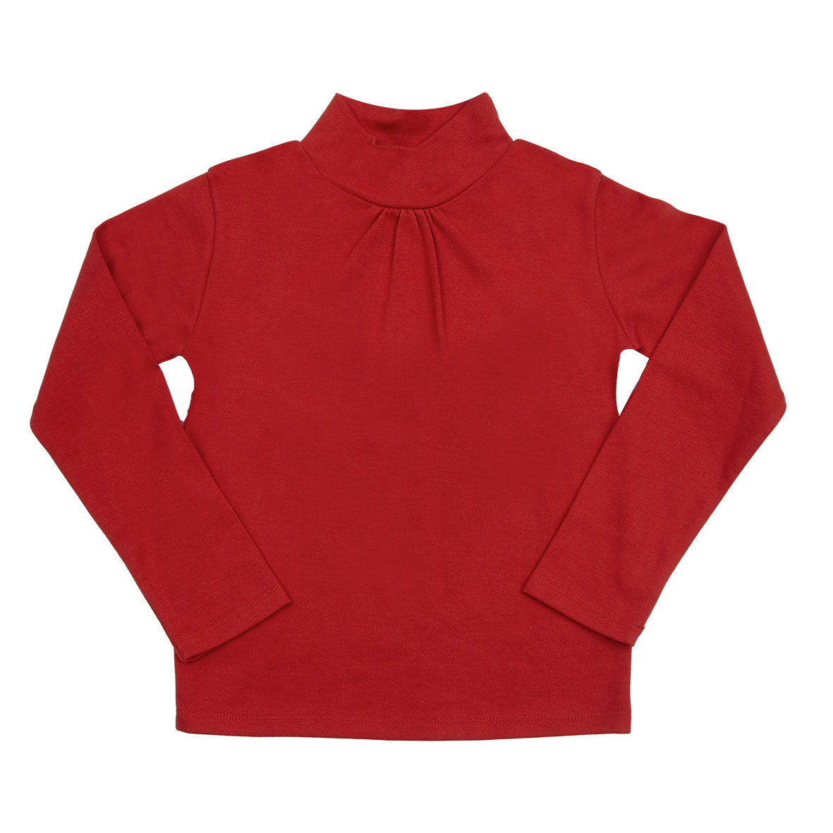 Mawi lupetto interlock basico rosso caldo cotone bimbo