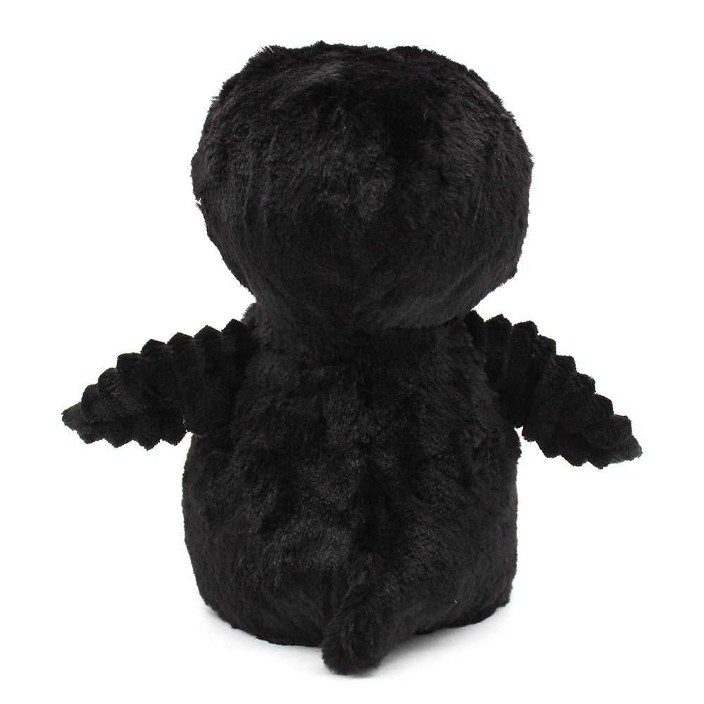 Les Déglingos Ptipotos Iglou peluche pinguino bianco nero