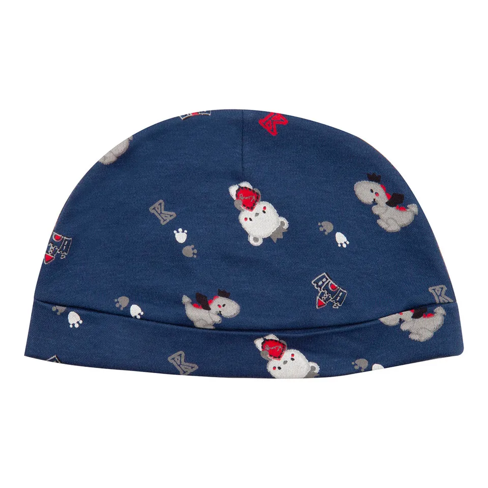 Mawi cappellino cotone fantasia blu fantasy