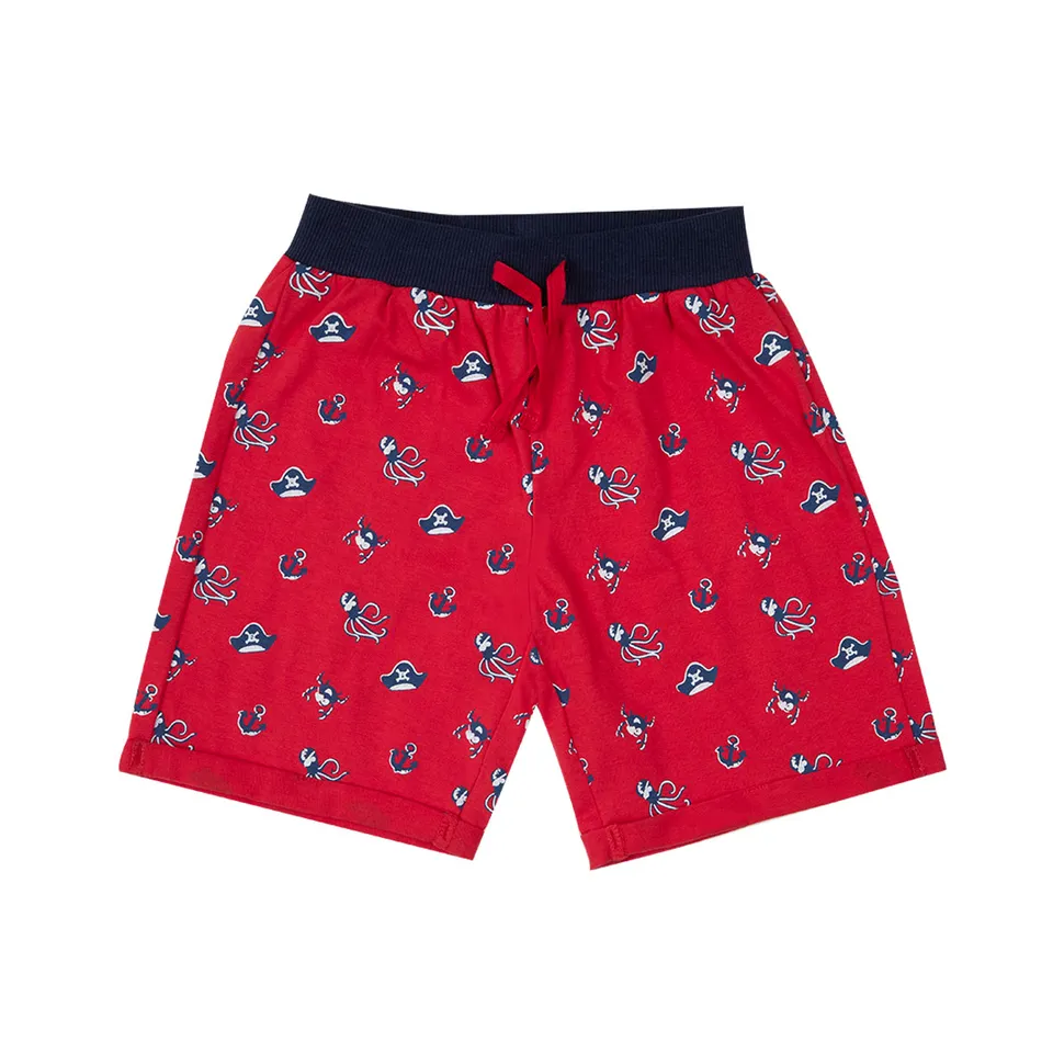 Toys Center Baby Pantaloncino Jersey Bimbo Bermuda Rosso Marino