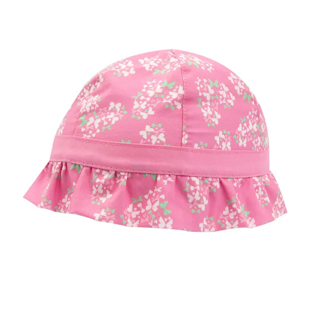 Toys Center Baby cappellino bimba rosa farfalline