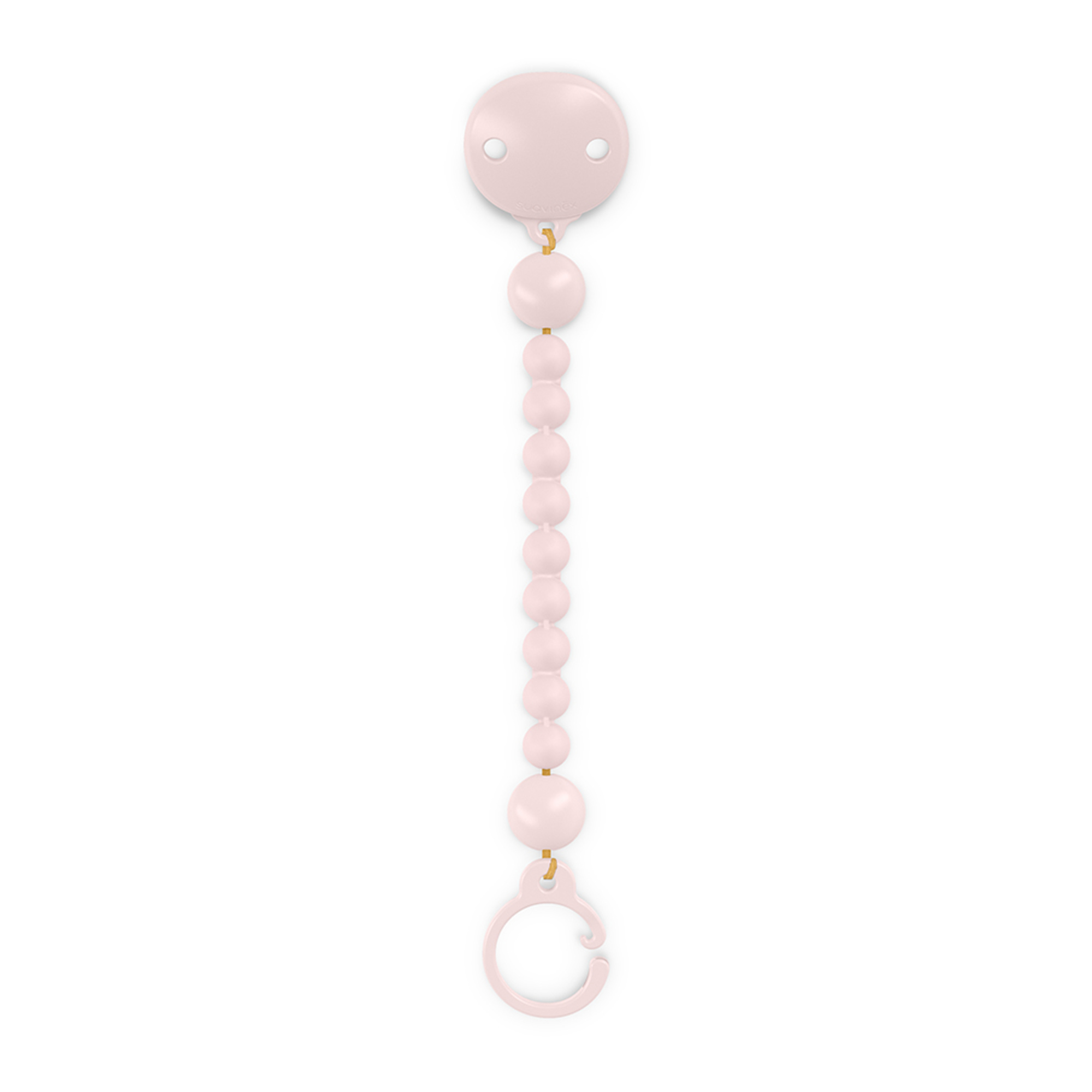 Suavinex Colour Essence Clip Porta Ciuccio Acqua di Rosa Silicone