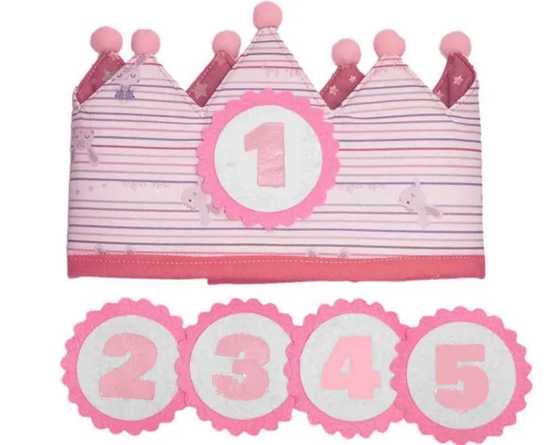 The Dida Corona Compleanno Coniglietto Rosa in Cotone