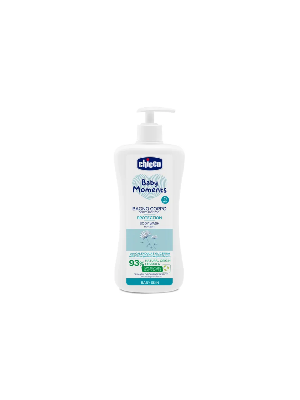 Chicco Baby Moments bagno corpo senza lacrime calendula