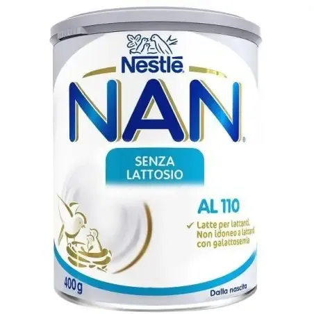 Nestlé Nan AL 110 latte senza lattosio 400 g