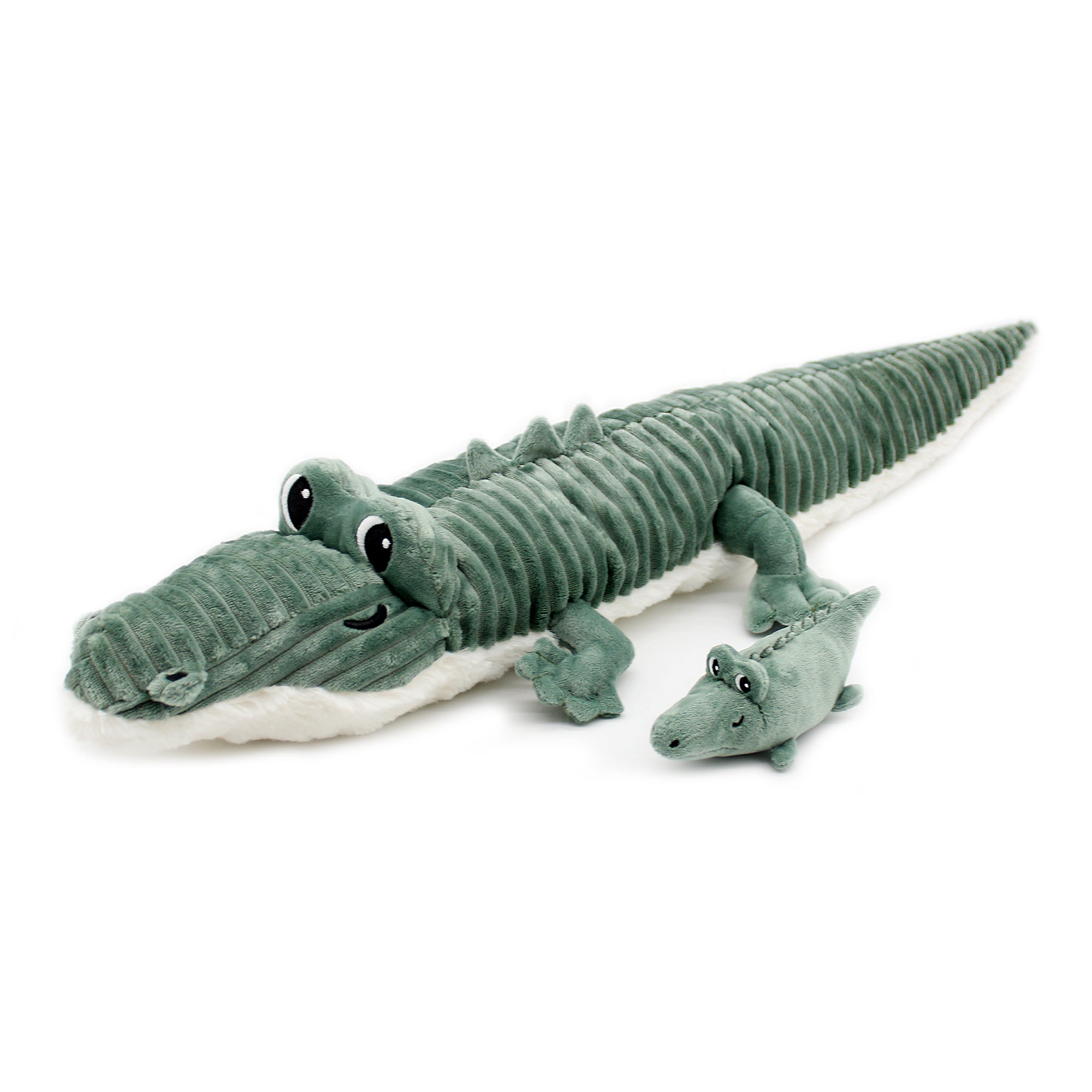 Les Deglingos Ptipotos Croketou peluche verde