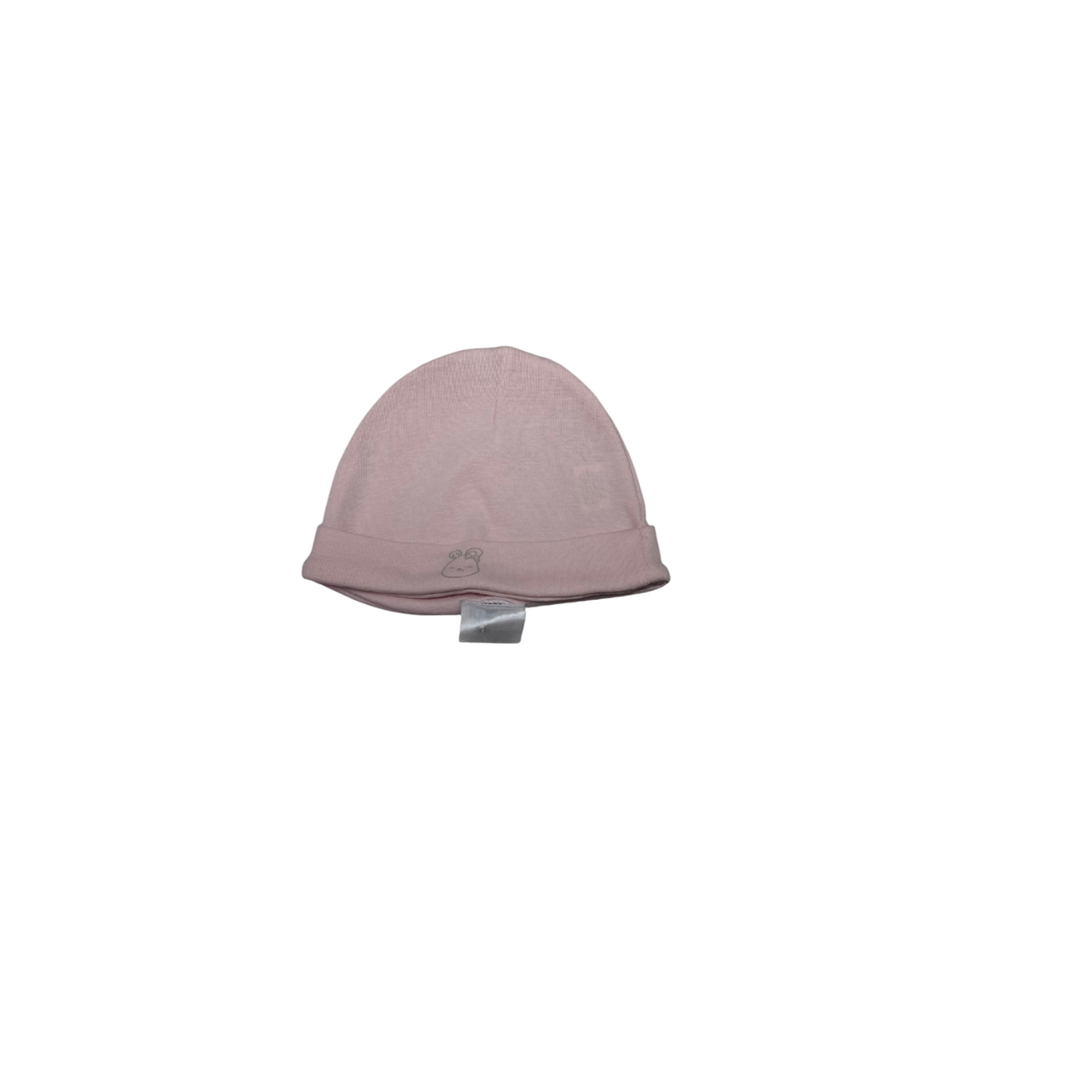 Toys Center Baby Costina cuffia neonato rosa cotone