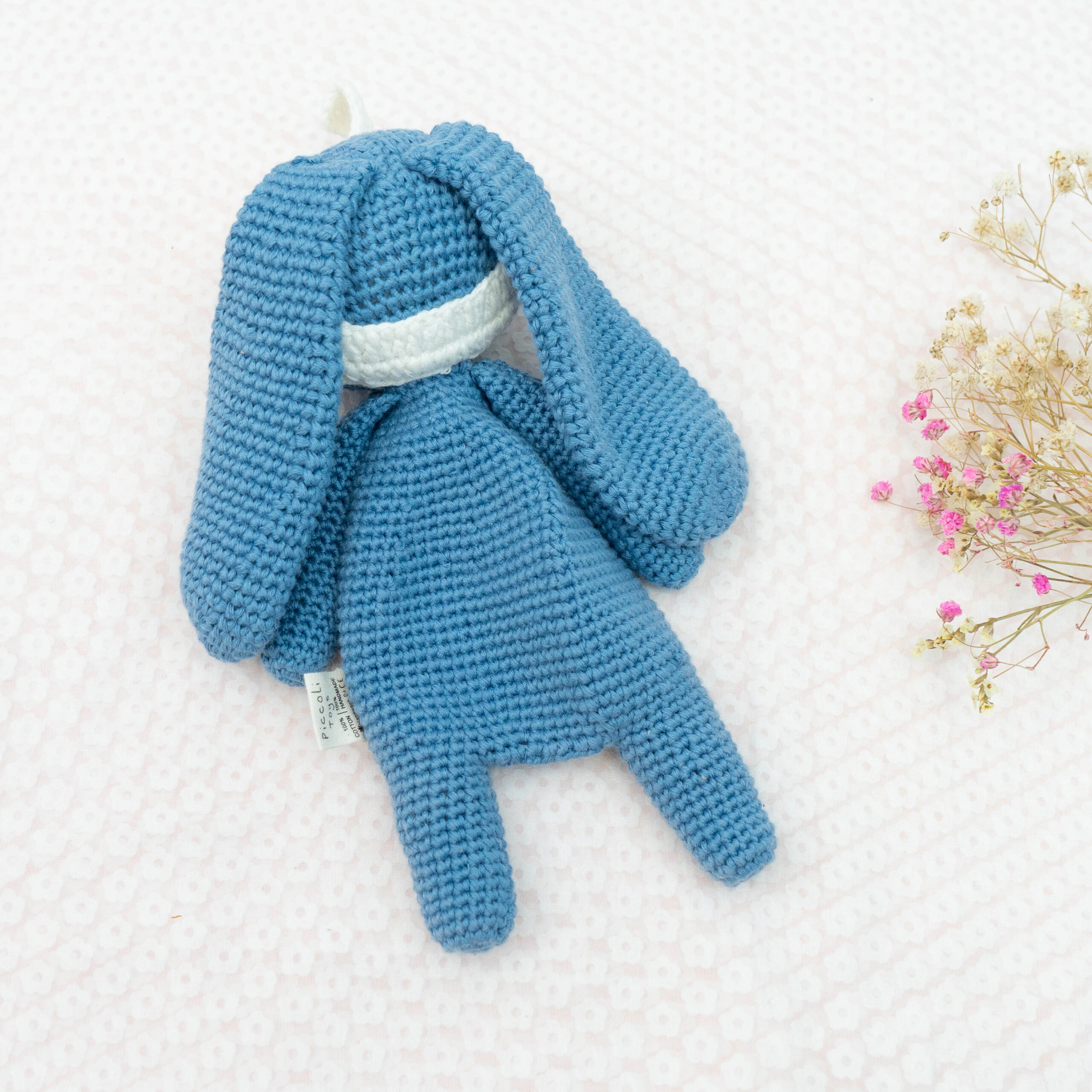 Piccoli Toys Domitilla Doudou coniglietta uncinetto cotone
