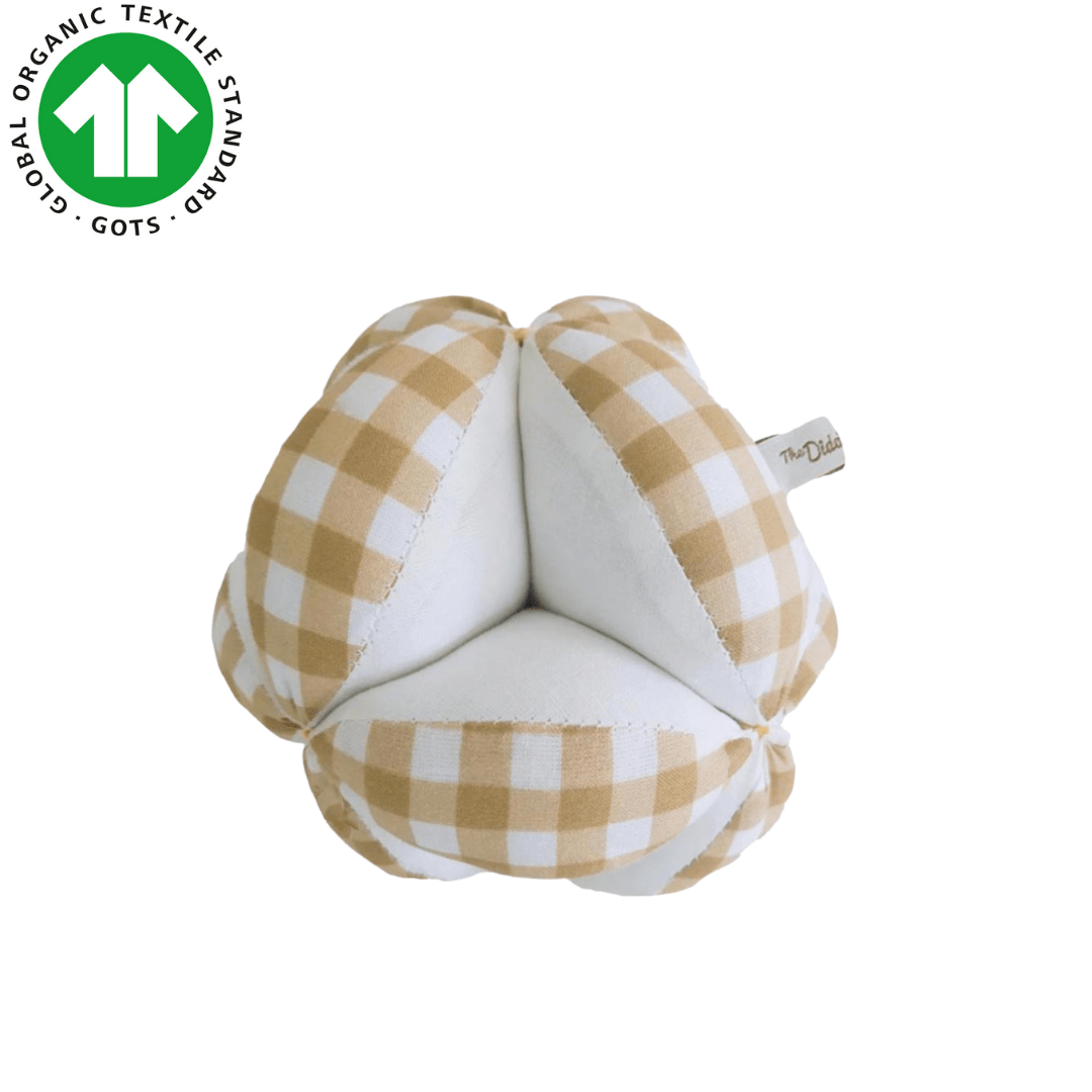 The Dida Vichi Palla Montessori Cotone con Sonaglio