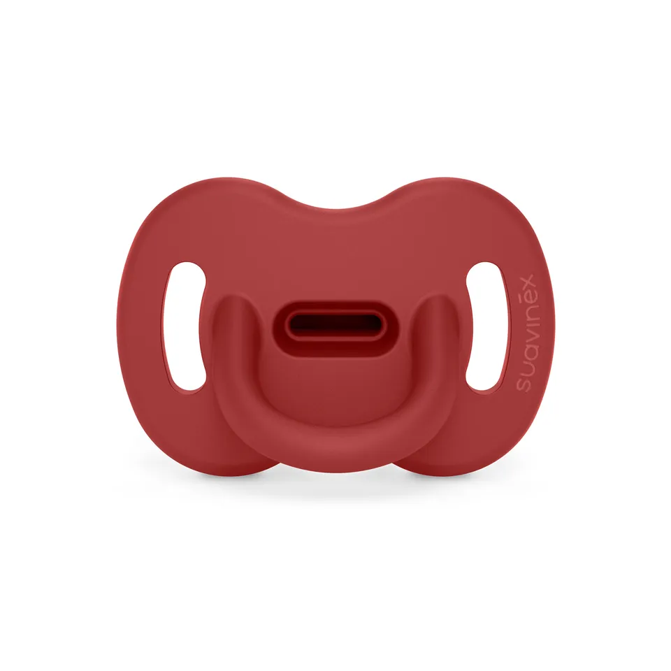 Suavinex SX Pro succhietto silicone 0-6 mesi rosso