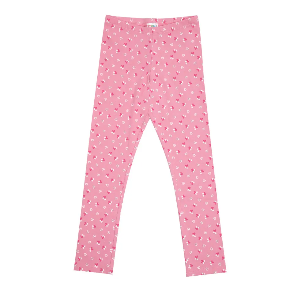 Toys Center Baby legging stretch bimba rosa cuoricini