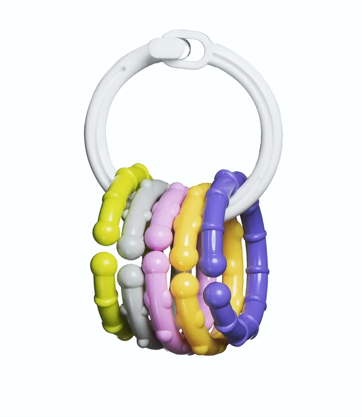 Profibaby sonaglio anello con pendenti neonati