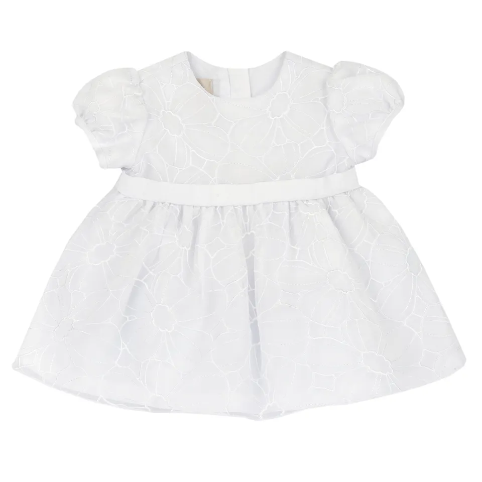 Chicco Vestito Neonata Maniche Corte Tessuto Leggero