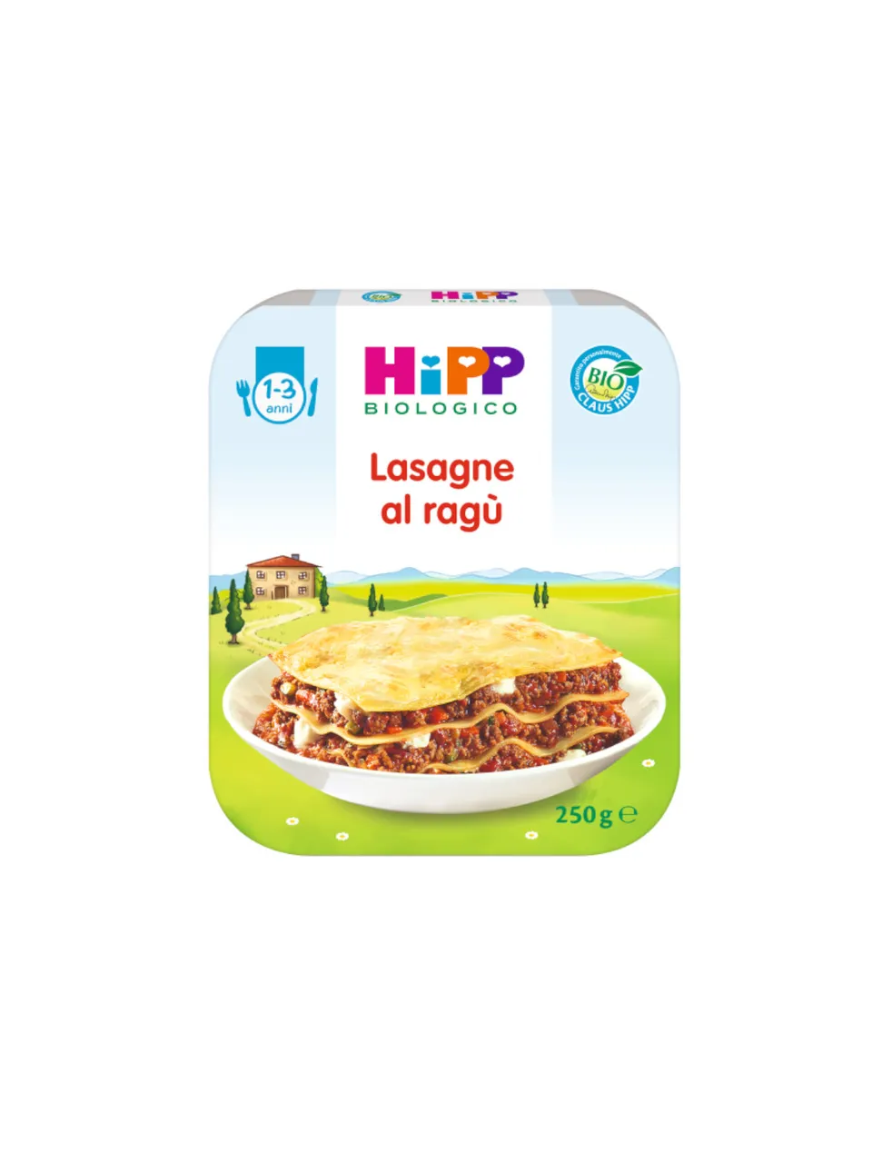HiPP Lasagne al Ragù Pappa Pronta 250g Bio