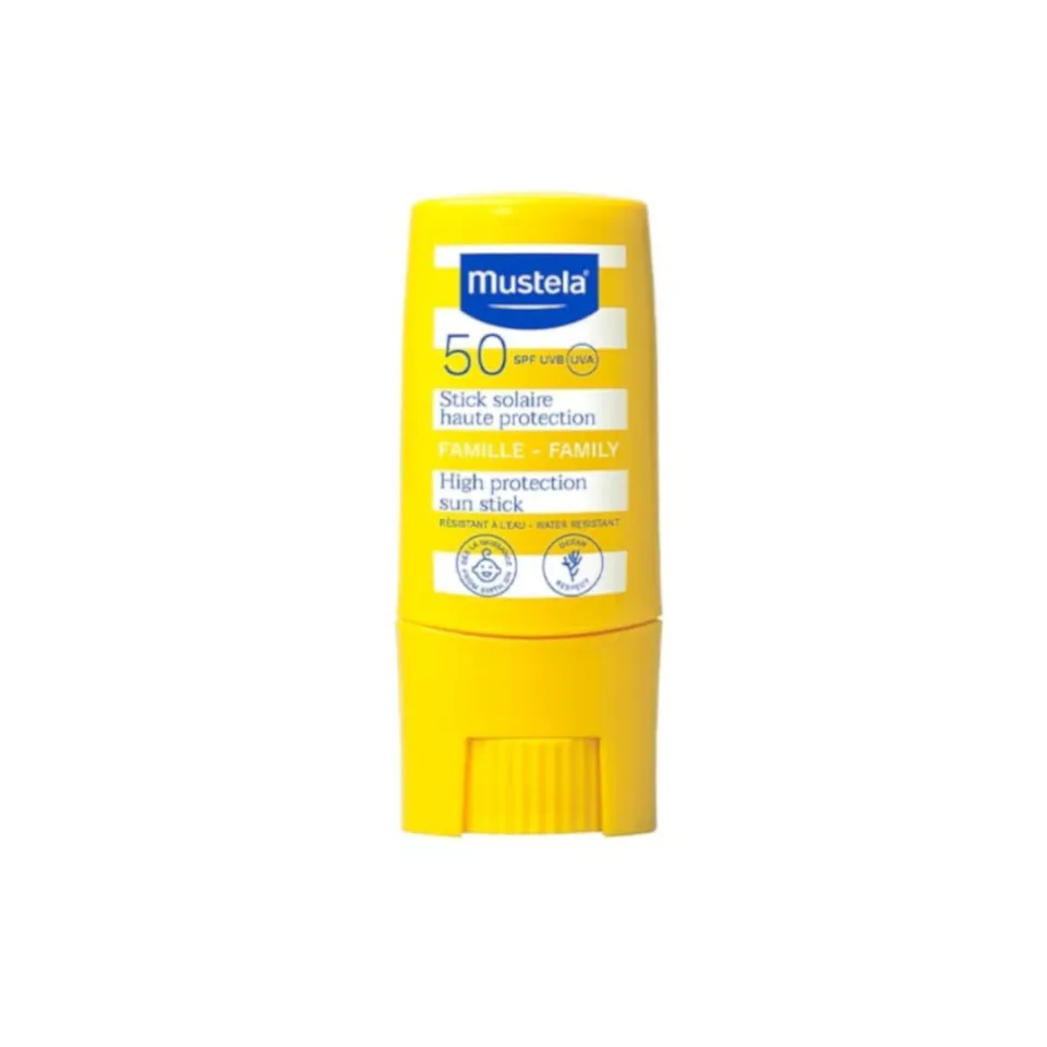Mustela Stick Solare SPF 50 Viso e Corpo 9 ml Neonato