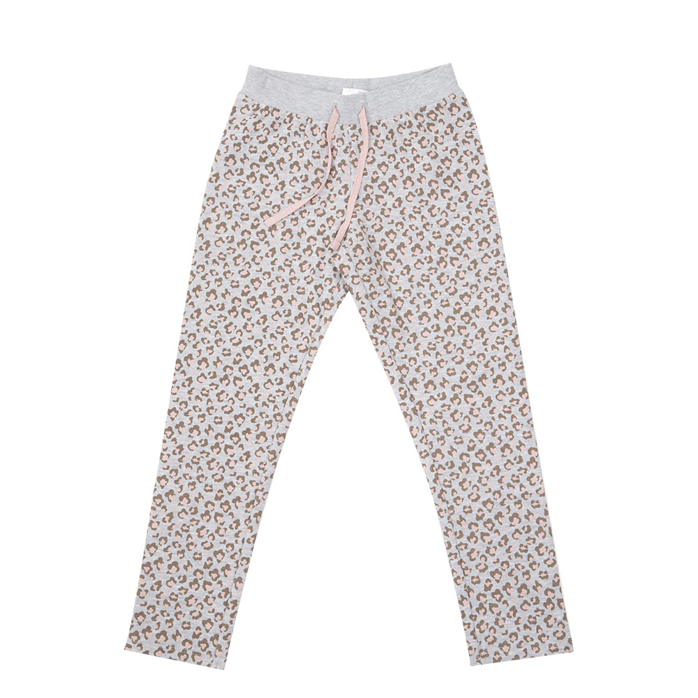 Toys Center Baby Maculata Grigio pantalone bimba felpato