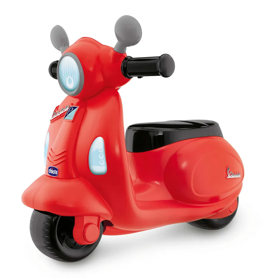 Vespa Primavera Cavalcabile Rossa con Suoni