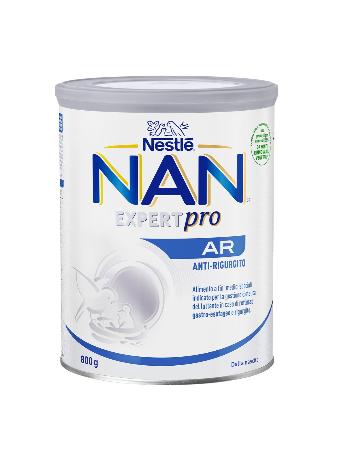Nestlé NAN AR latte anti-rigurgito 800g con fermenti