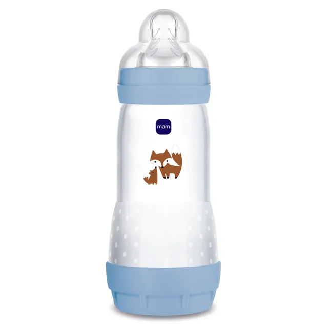 MAM Easy Start 320 ml biberon anticolica azzurro 4+ mesi