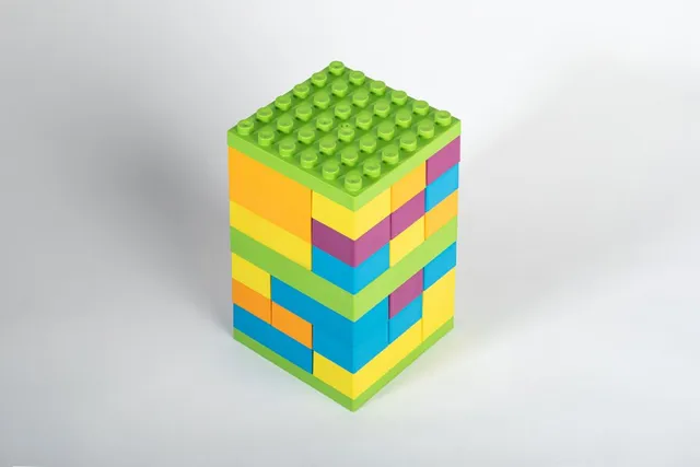 eKoala eKubo Gioco Costruzioni 38 Blocchi Biodegradabili