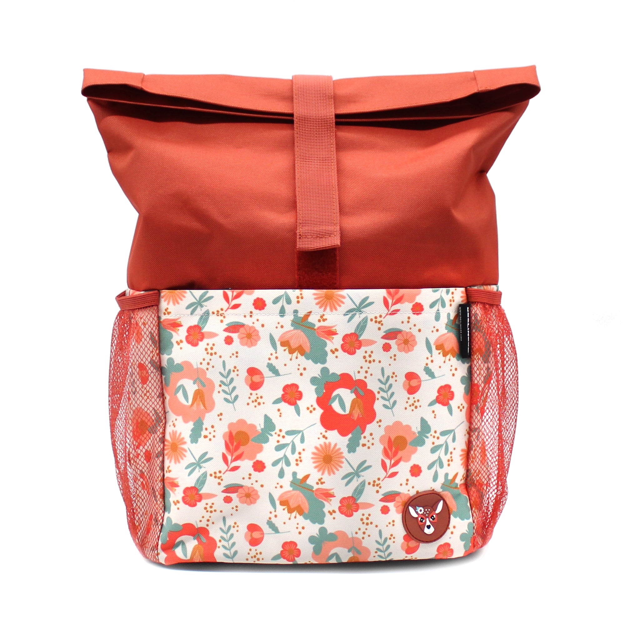 Les Déglingos Melimelos Zaino Rolltop Cervo Rosso