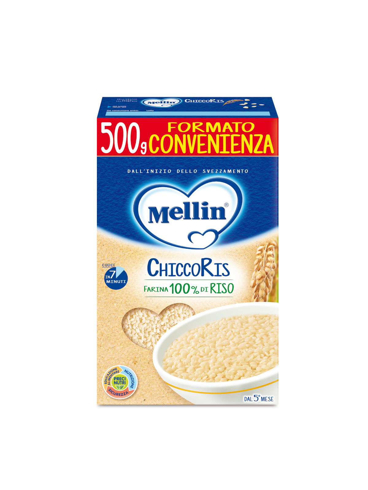 Mellin ChiccoRis pastina 500 g senza glutine