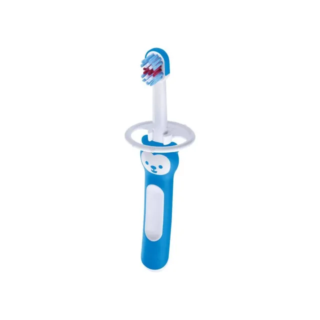 MAM Baby's Brush spazzolino bambini azzurro 6+ mesi