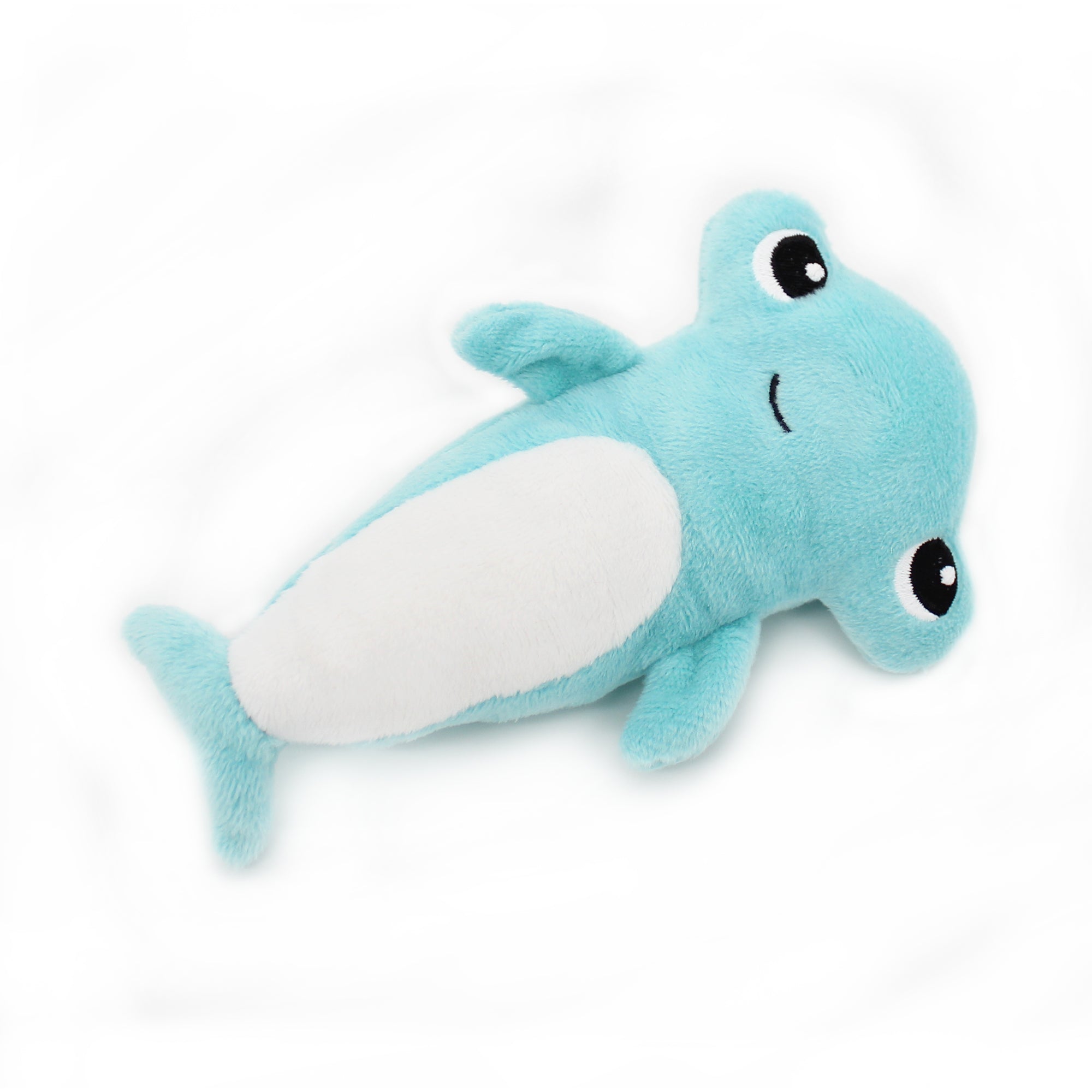Les Déglingos Ptipotos Clou peluche mamma e bebè azzurro