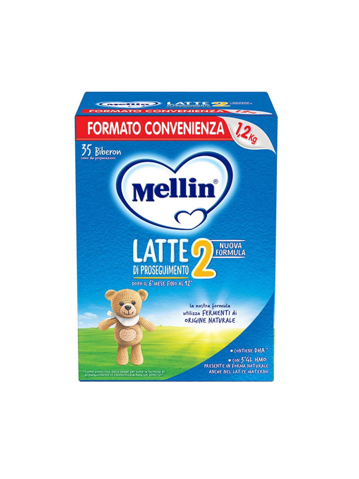 Mellin 2 Latte di Proseguimento in Polvere 1200 g