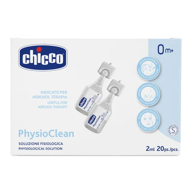 Chicco PhysioClean soluzione fisiologica 20 fiale 2 ml