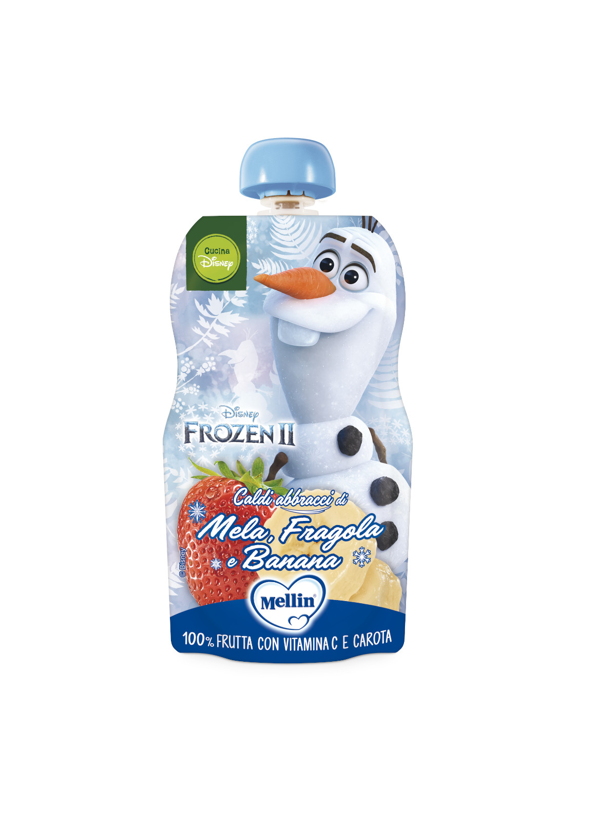 Mellin Disney Frozen pouch mela fragola banana 110 g