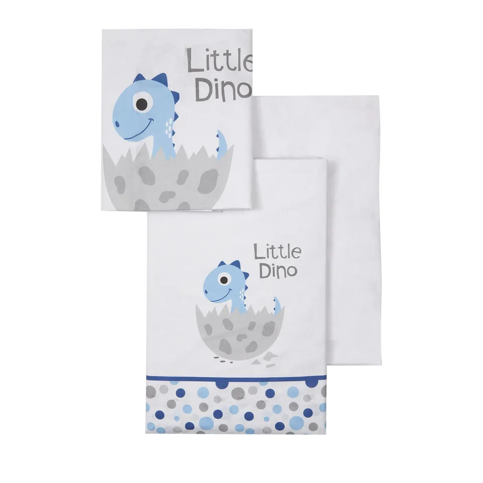 Mawi Little Dino Set Lettino 3 Pezzi Azzurro