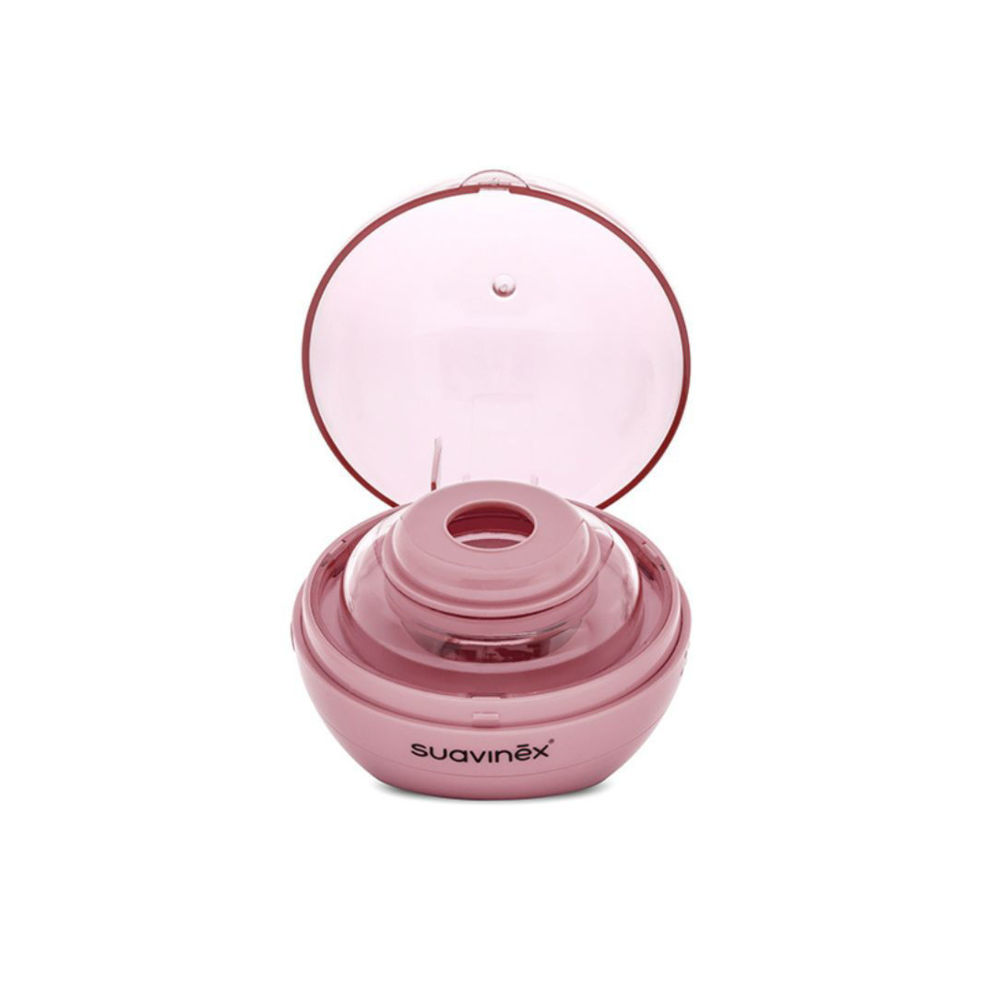 Suavinex Duccio Sterilizzatore Ciuccio rosa compatto