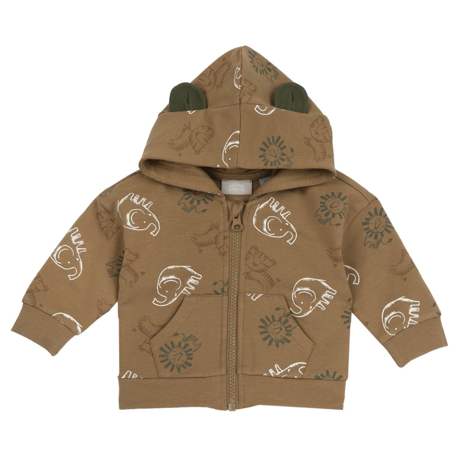 Chicco Giungla cardigan bimbo felpa con cappuccio