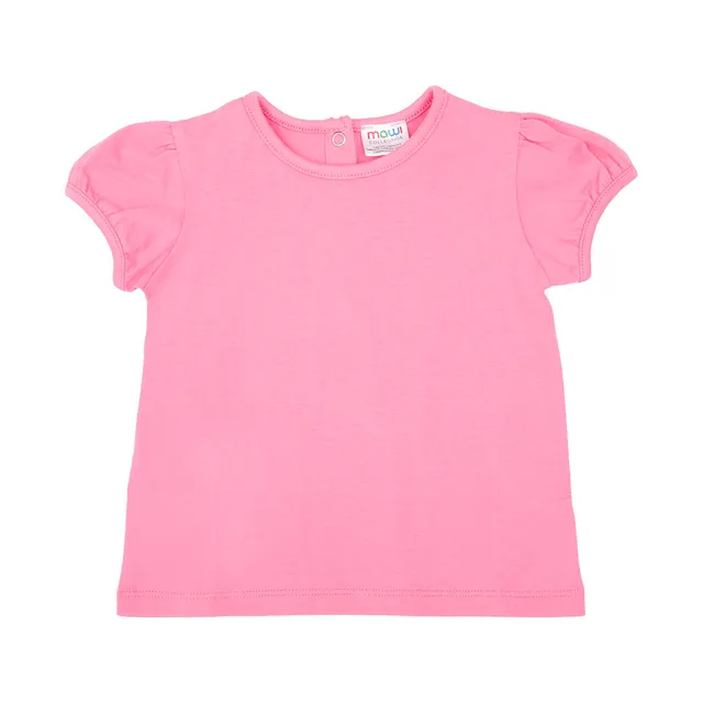 Toys Center Baby T-shirt Jersey Bimba Rosa con Bottoni
