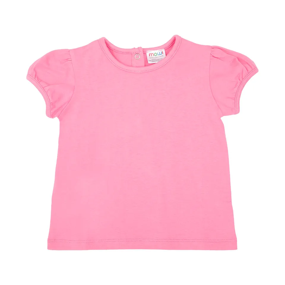 Toys Center Baby T-shirt Jersey Bimba Rosa con Bottoni
