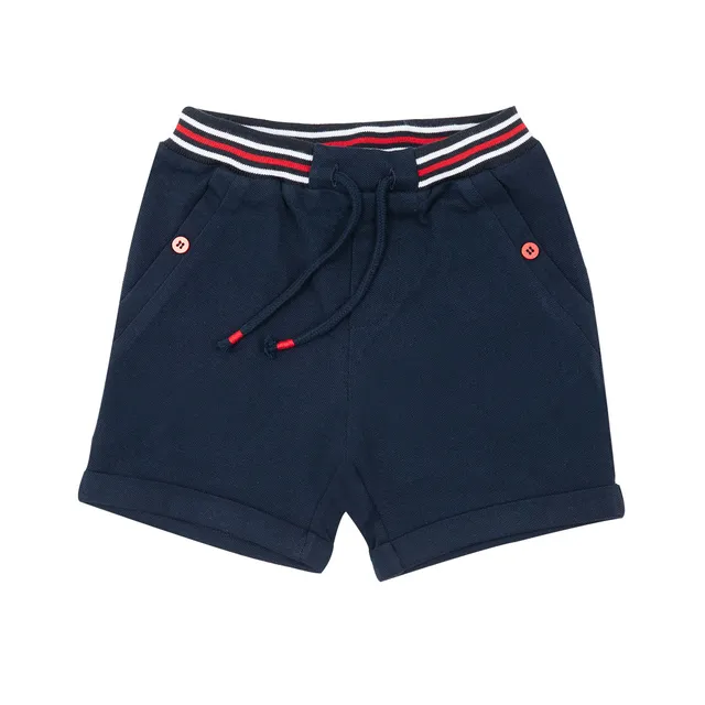 Toys Center Baby bermuda bimbo blu piquet elastico