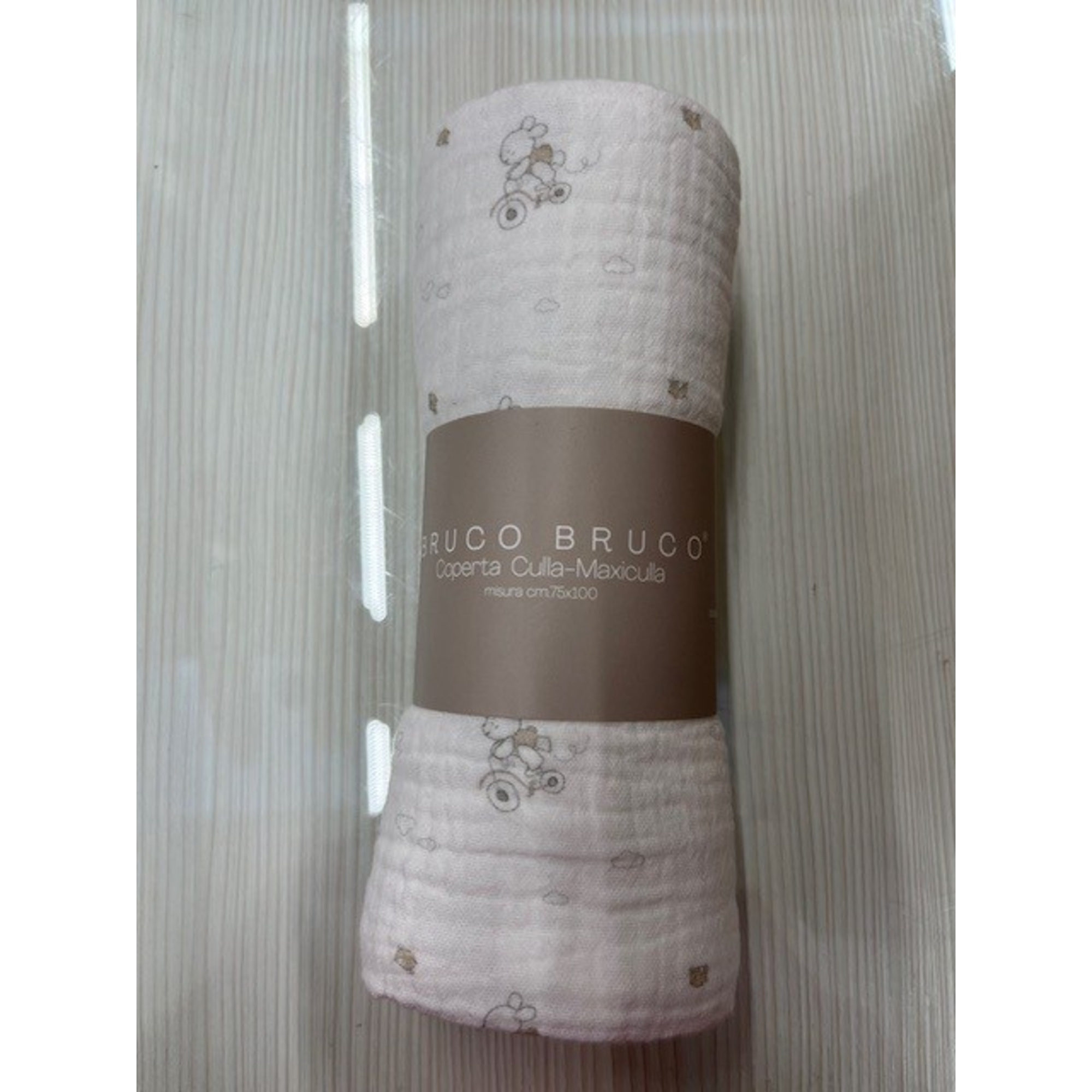 Coperta culla mussola 75x100 per la nanna