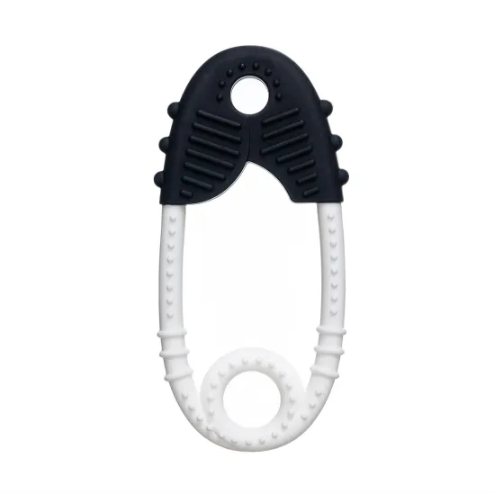 Profibaby Spendlik giocattolo in silicone bianco nero