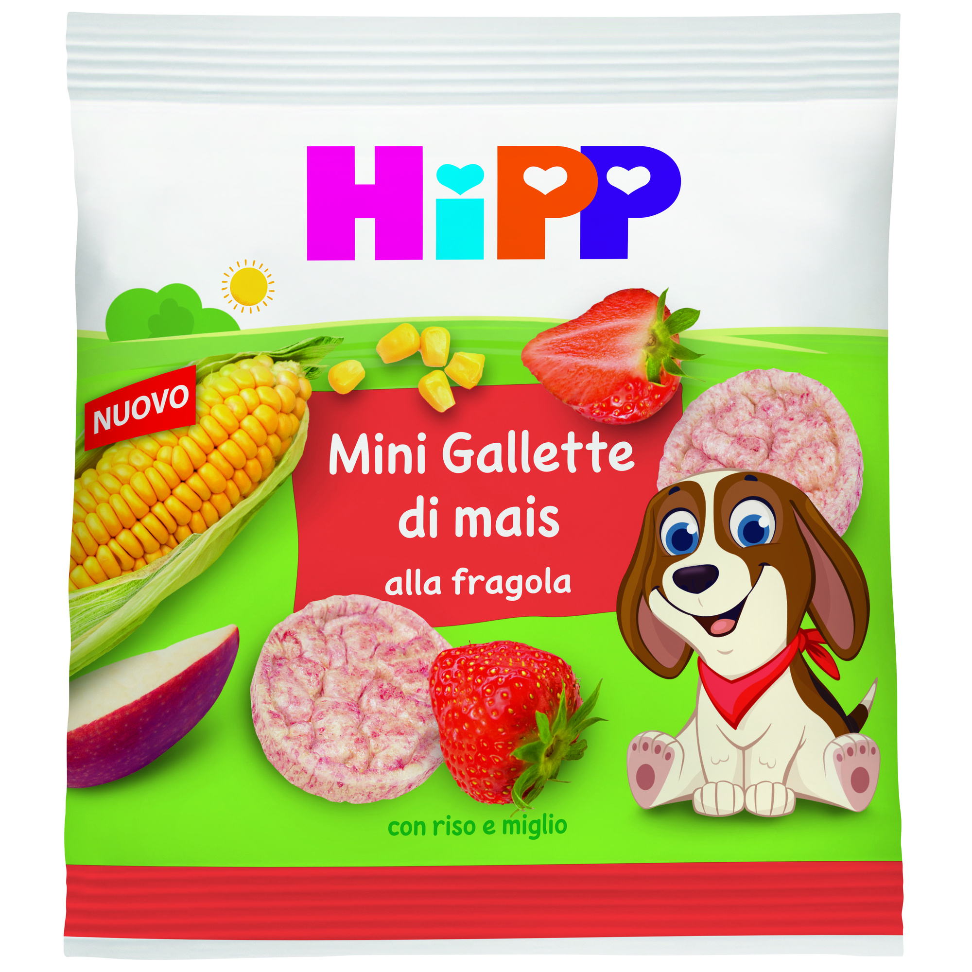 HiPP Mini Gallette di Mais alla Fragola