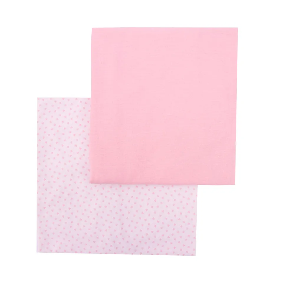 Mawi Cuore set biancheria sotto letto rosa 2 pezzi