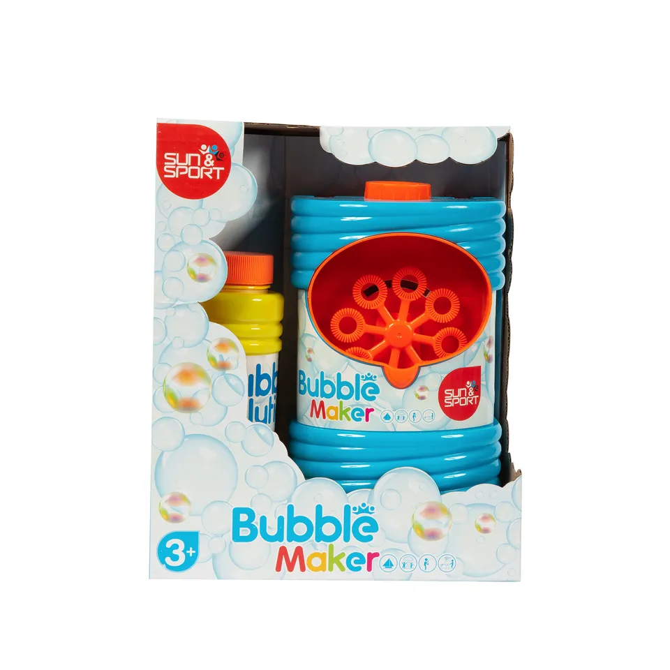Bubble Maker Macchina Sparabolle con Flacone 236 ml